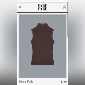 Flore Flore Dinah Tank organic cotton M